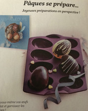 1  MOULE  SILICONE  OEUFS  +