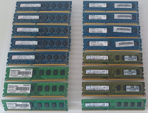Lot mémoire ram ddr3 - lot, go