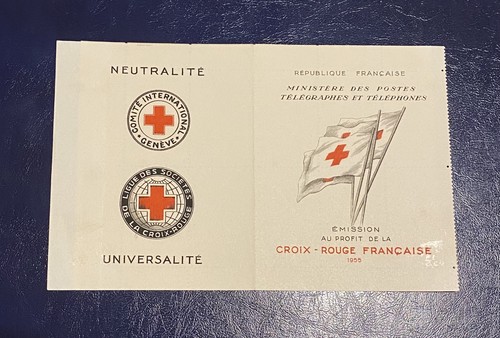 France carnet croix rouge - france,