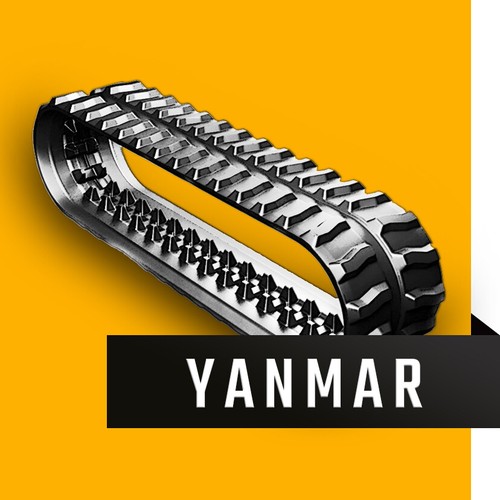 Chenilles caoutchouc yanmar - chenilles,