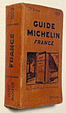 Guide Michelin Rouge 1929  -