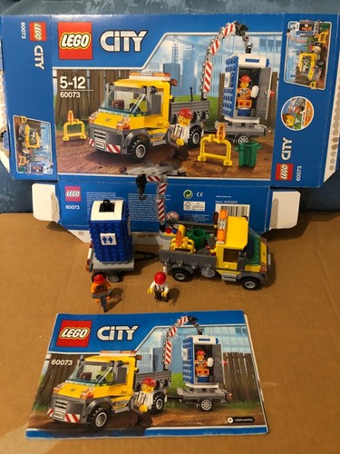 Lego city 60073 camion grue - city,