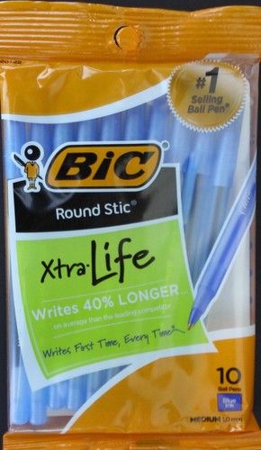 Bic round stic medium point - round,