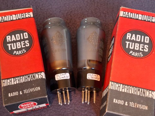 Paire triodes audio ad101 - de,