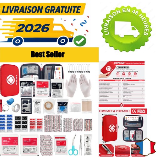 Trousse premiers secours - premiers,