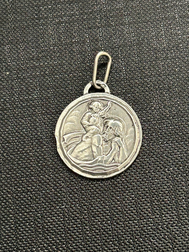Ancien pendentif médaille - pendentif,
