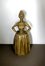 Antique bronze table bell: 15.6 cm.