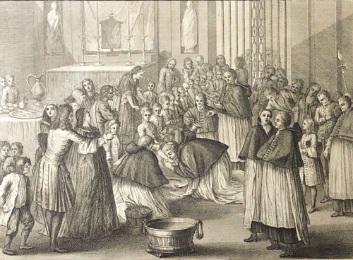 Jeudi saint 1708 lavement - 1708, des