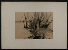 Tableau ancien paysage