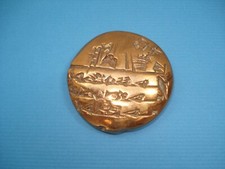 Galet en Bronze Doré par