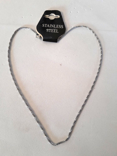 Collier mixte chaine acier
