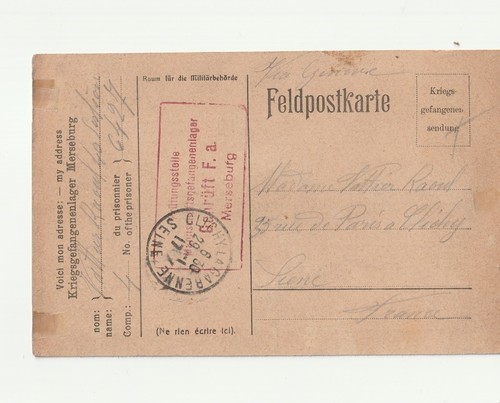 1917 prisonnier guerre - 1917, de