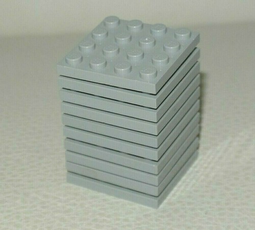 Lego 10x plaque 4 - :,