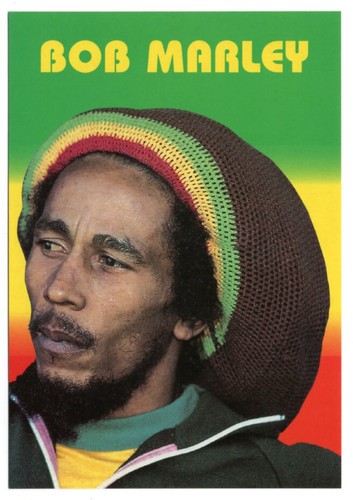 Bob marley carte postale - carte,