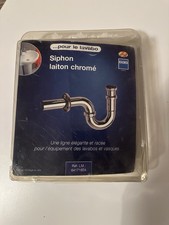 Siphon En Laiton Chromé Pour