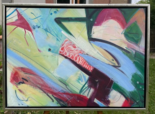 Peinture huile sur - à,