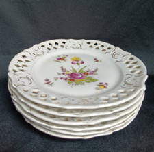 6 assiettes à desserts