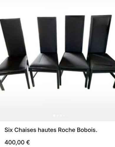 Lot chaises roche bobois - lot, de