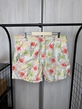 Vilebrequin flower floral pattern swim shorts
