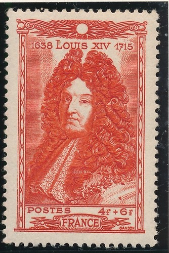 Timbre france 617 louis - france, 617**
