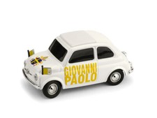 Miniature voiture auto 1:43 diecast Brumm Fiat 500 Jean-Paul ancienne Modélisme