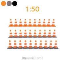 Lot 10 Cônes 1/50 Décor