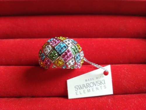 Bague arlequin swarovski - arlequin,