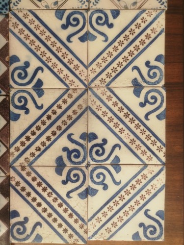 Carreaux faience anciens - faience,