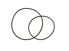 Lot de 2 courroies pour