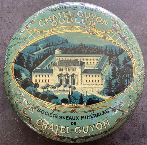 Boîte sucre orge - -, d’orge