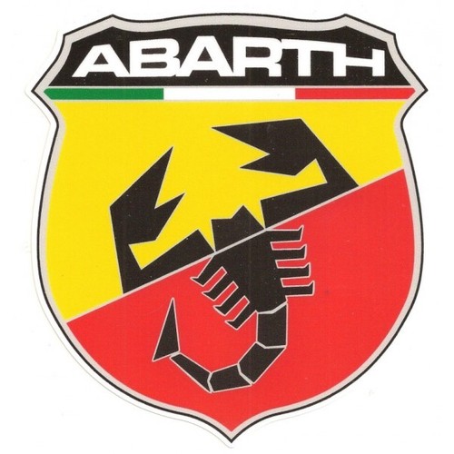 Abarth sticker vinyle laminé - abarth,