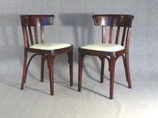 2 chaises Thonet, design de Kohn de 1913, Bois- courbé bistrot