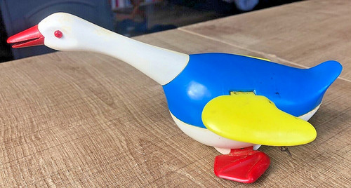 Oie mécanique plastique - oie, en