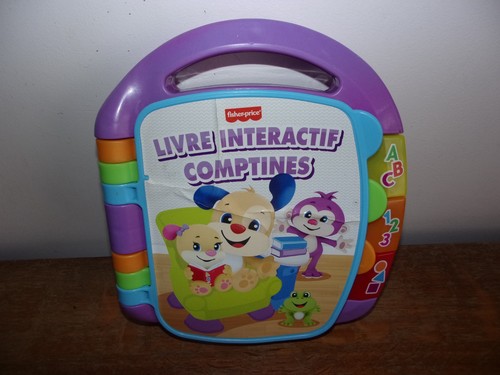 Fisher price livre intéractif - fisher,