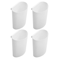 4 Pcs Paniers De Rangement Tissés Paniere Plastique Organisateur Suspendu