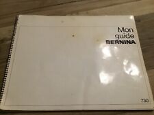 Livret Guide machine a coudre