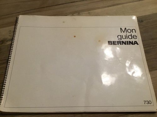 Livret guide machine coudre - livret,