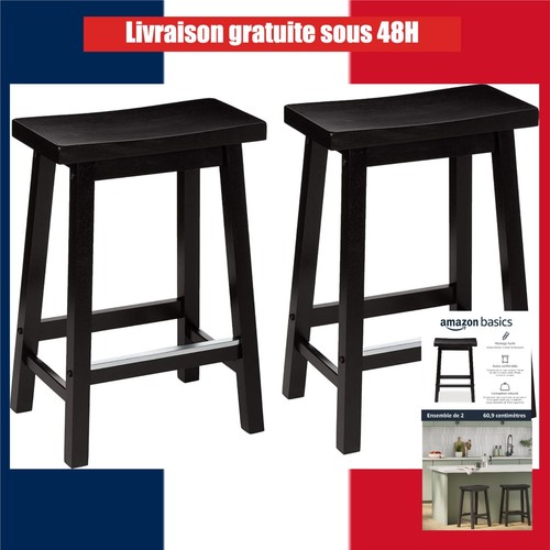 Tabourets comptoir bois - de,