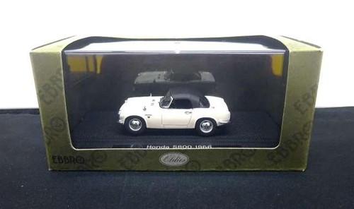 Ebbro white honda s800 - 1/43,