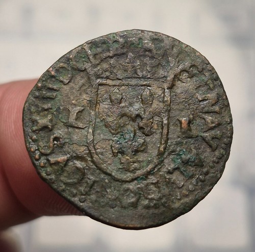 Louis xiii douzain aux 4 - 1,