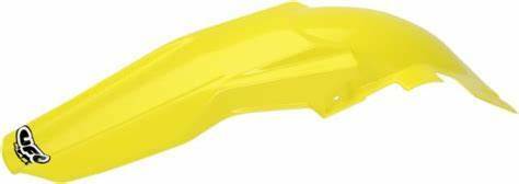 Garde boue arriere ufo jaune - boue,