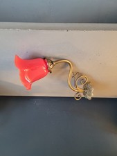 Applique tulipe en laiton et