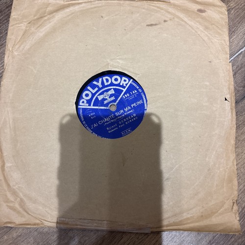 Disque tours polydor - 78,