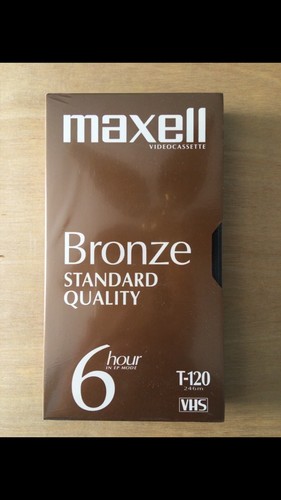 Maxel videocassette bronze - maxel,
