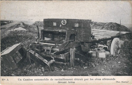 Cpa camion automobile - camion,