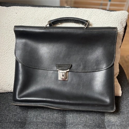 Cartable mallette en cuir - /,
