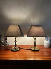 Paire de lampes anciennes en