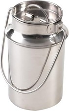 Pot à lait en acier