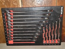 Clé plate mixte à oeil Wurth Zébra du 6 au 22