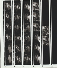 Orig Contact Photo Sheet & Negatives Joan Collins Jackie Michelle Johnson 4-8-84